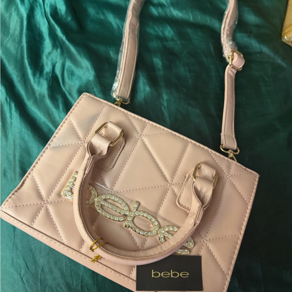 Bebe Light Pink Shoulder Bag